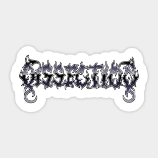 old school death metal Sticker